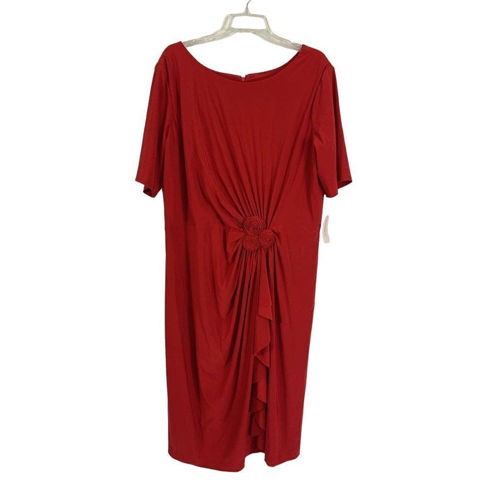 Jones Studio Women's Rose Red Evening Dress